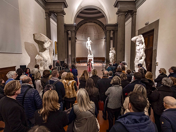 inaugurazione mostra foschi accademia firenze