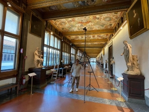 riprese fotografiche opere d'arte in quota