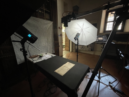 Digitalizzazione dei manoscritti